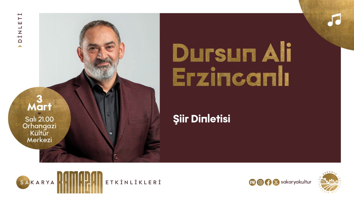 Dursun Ali Erzincanlı konuk oluyor