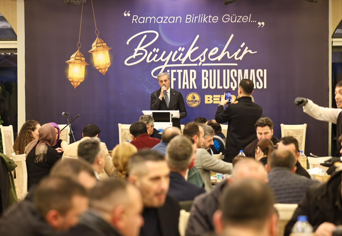 Başkan Alemdar, SASKİ ve BELPAŞ ile İftarda Buluştu