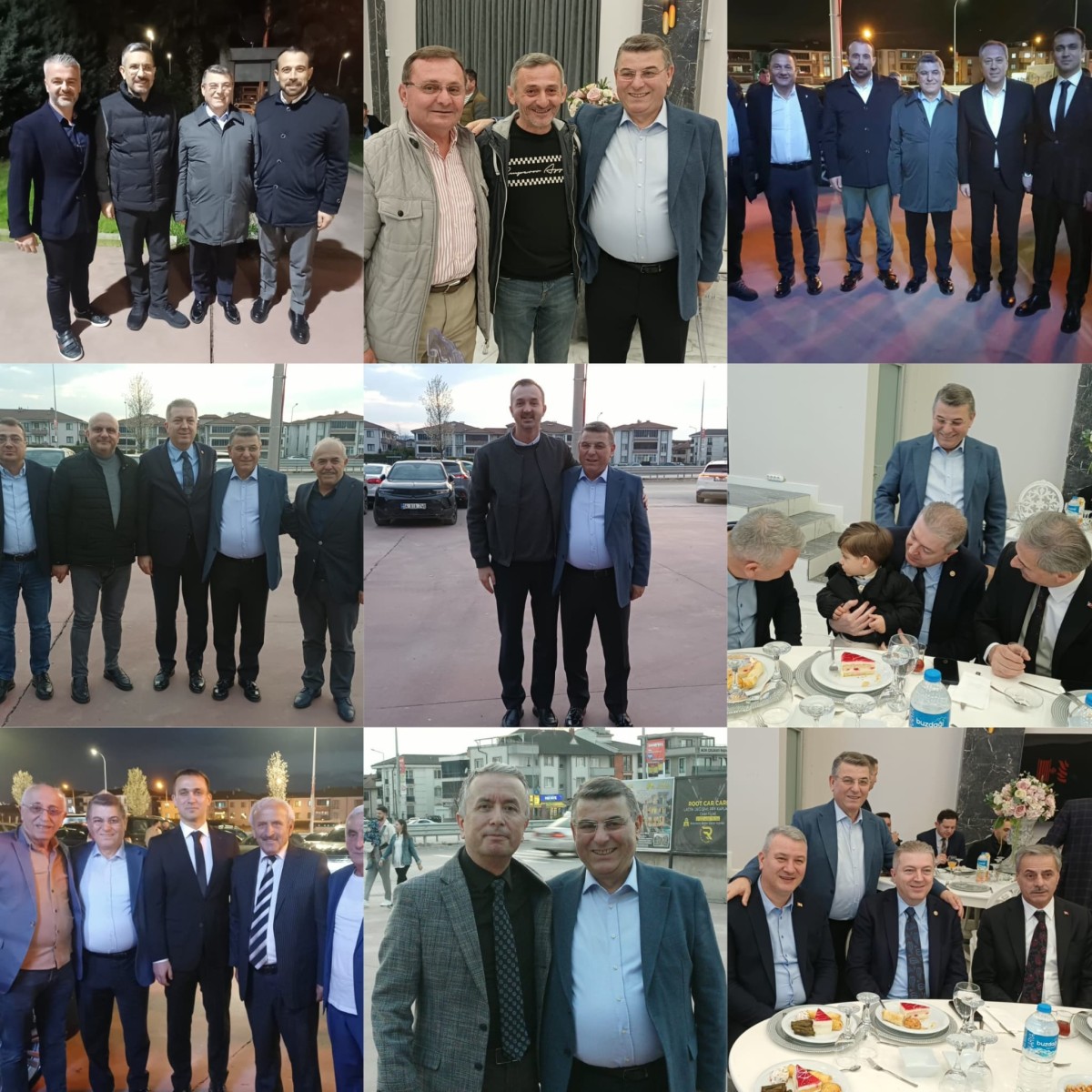 Sakarya protokolü Haldızoğlu Ailesinin mutlu gününde buluştu