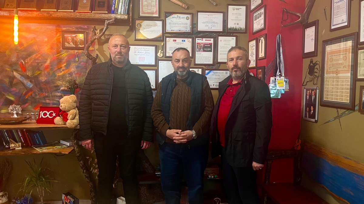 Muhtar adayı Nadir İşler’den LC Haber Ajansı’na ziyaret