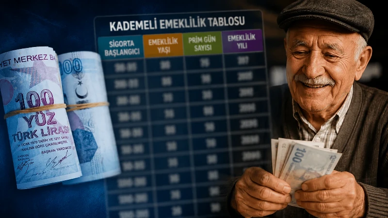 KADEMELİ EMEKLİLİK SON DAKİKA