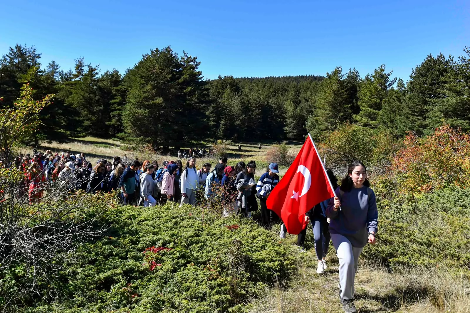 Ankara’da Üniversiteliler Doğayla Buluştu: Rota Işık Dağı