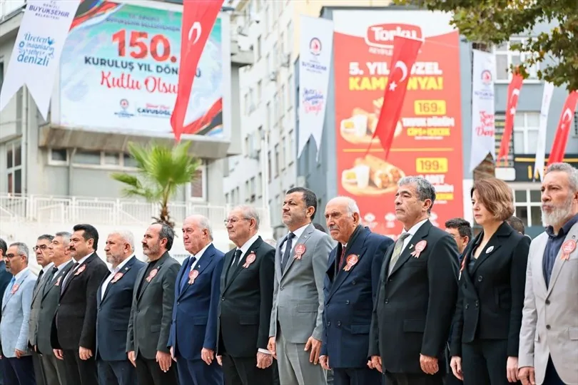 Denizli Belediyesi’nin 150. Kuruluş Yıl Dönümü Törenle Kutlandı