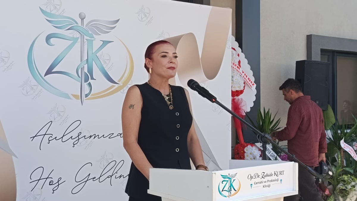 Op. Dr. Zahide Kurt Kliniği törenle hizmete açıldı