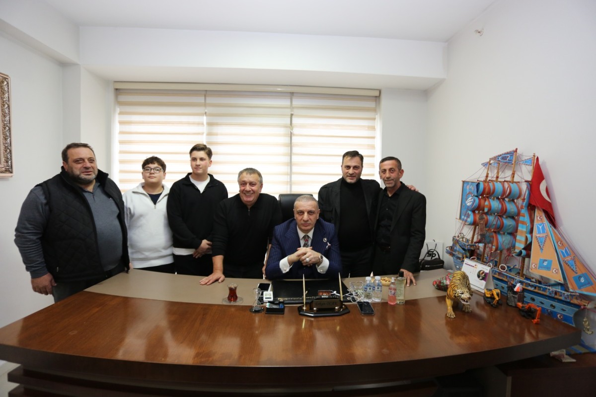 İsmail Türüt ve Selahattin Yılmaz’dan Erkan Ocak’a ziyaret